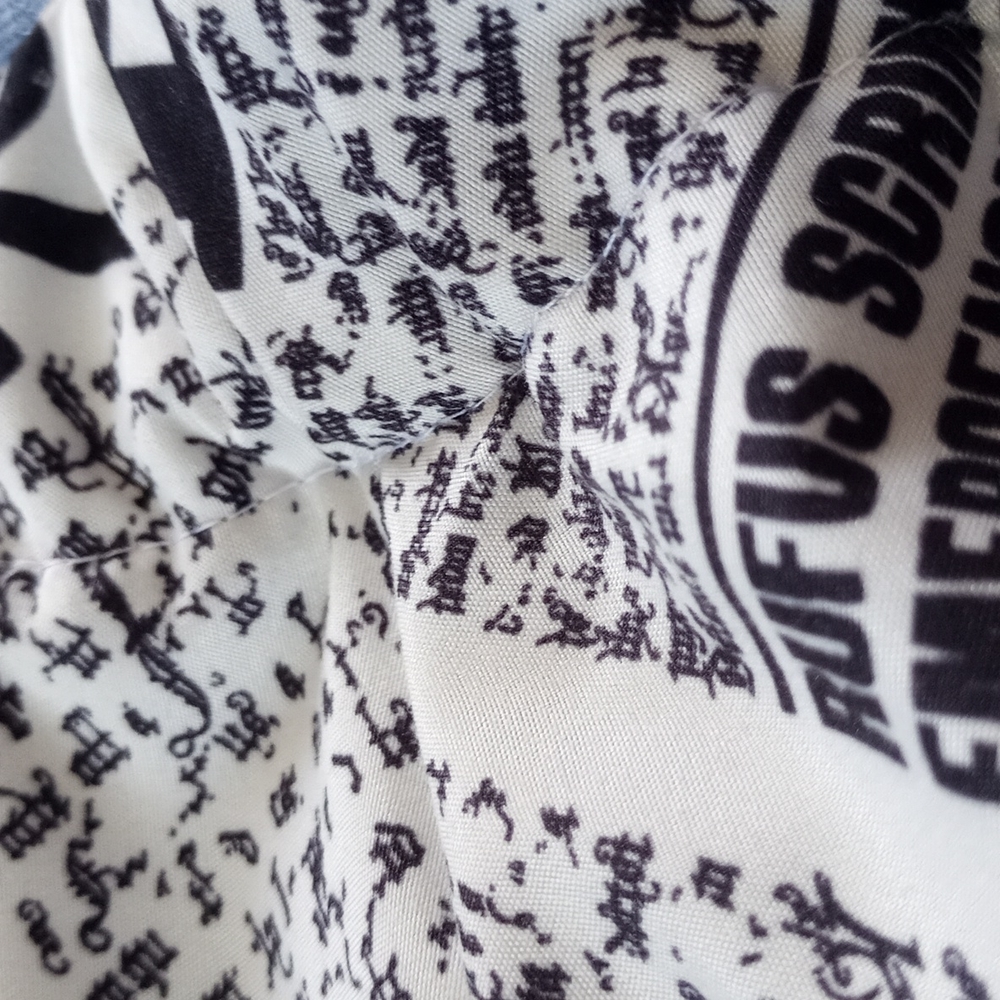 Handmade Bennygonia Harry Potter Daily Prophet Newspaper 90s Shorts UNISEX - Picture 7 of 11